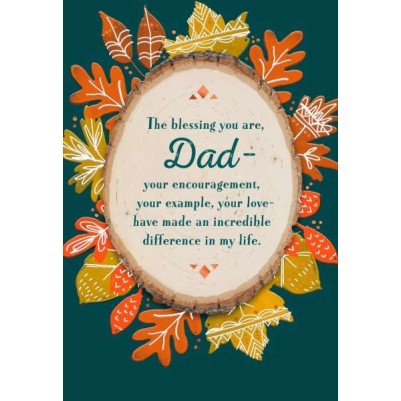 GC: Father's Day Blessing You Are Leaves (3)