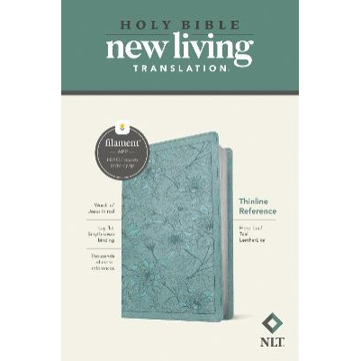 NLT Thinline Reference Bible Filament Enabled Teal
