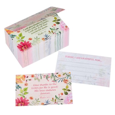 Gratitude Jar Refill Card Today I'm Grateful For