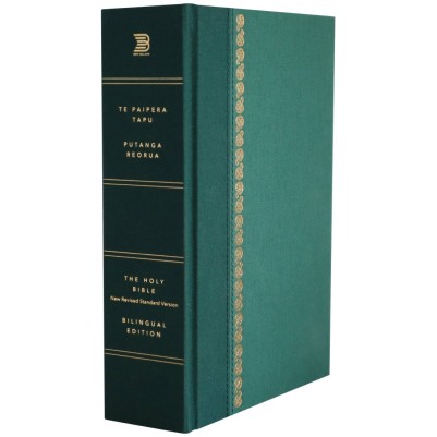 Maori / NRSV Bilingual Diglot Hard Cover Dark Green