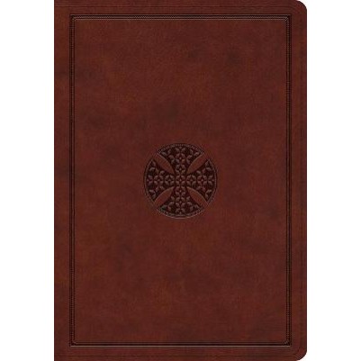 ESV Journaling Bible Interleaved Ed Mahogany I/L