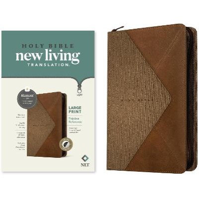 NLT Lge Pt Thinline Ref Zipper Filament Camel Indexed