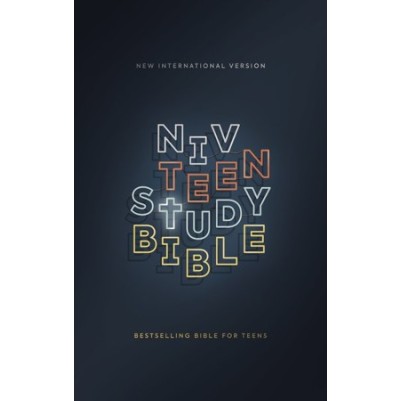 NIV Teen Study Bible Navy H/C
