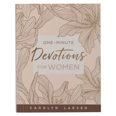 One Minute Devotions For Women Beige