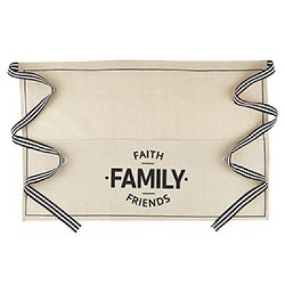 Apron Waist Faith Family Friends Cotton