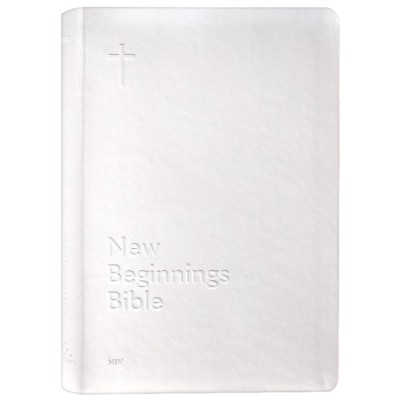 NIV New Beginnings Bible - For New Christians - PU White