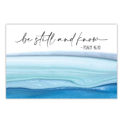 Post Sm: Be Still and Know Blue