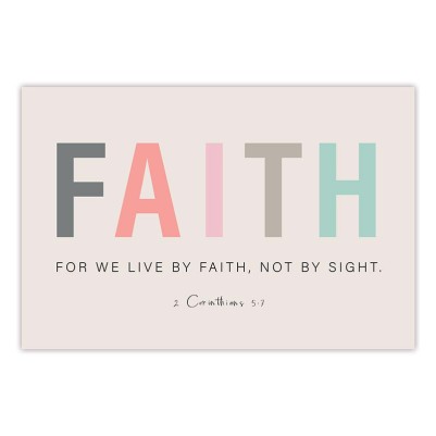Post Sm: Faith Mulitcoloured