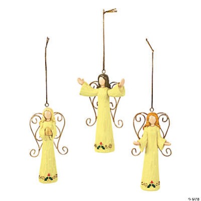 Christmas Ornaments Resin Angel (Single)