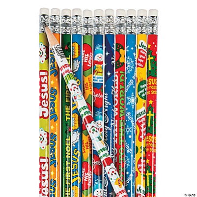 Christmas Pencil Assortment Single