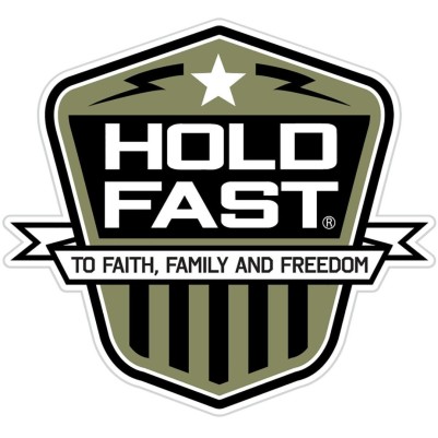 Vinyl Sticker Hold Fast Shield