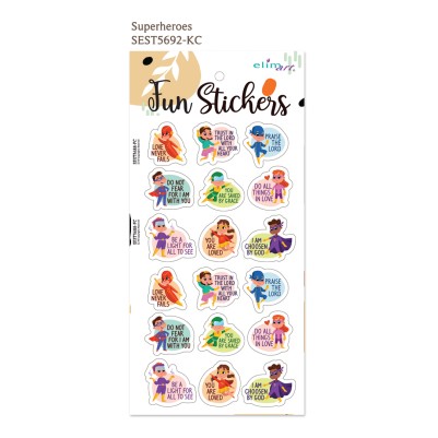 Fun Stickers Superheroes
