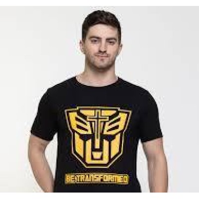 Tshirt Be Transformed Black Medium