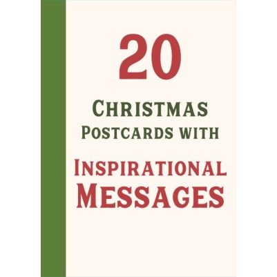 GC: Christmas Postcard Book Traditional Christmas