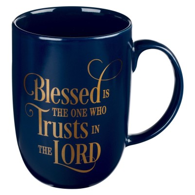 Mug Blessed Is The One Blue