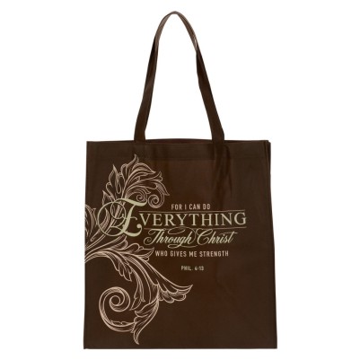 Tote Bag Everything Brown Polypropylene