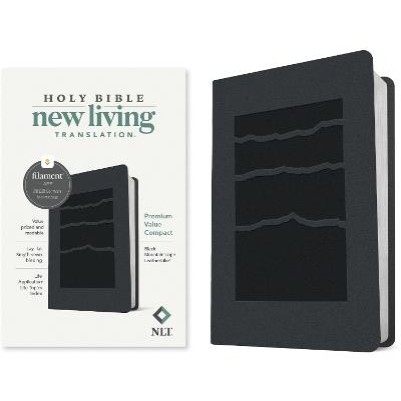 NLT Premium Value Compact Bible Filament Black Mounta