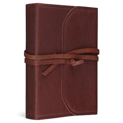 ESV Student Study Bible Brown Flap With Strap G/L
