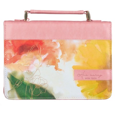Bible Case Large His Mercy Never Fails