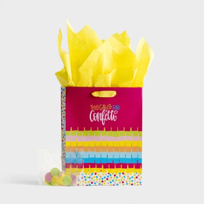 Gift Bag Medium Confetti