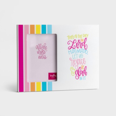 Photo Frame This Is The Day Pink