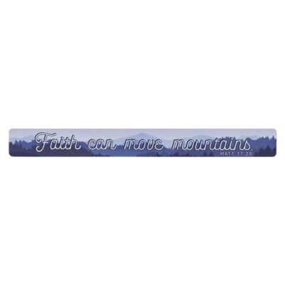 Magnetic Strip Faith Can Move Mountains