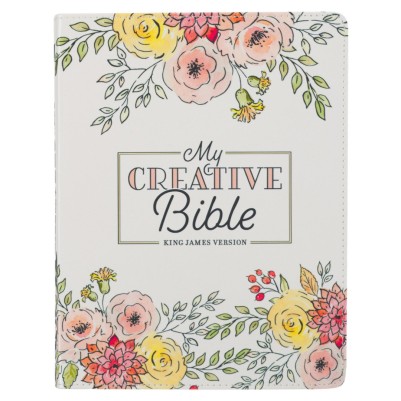 KJV My Creative Bible Floral Faux Leather