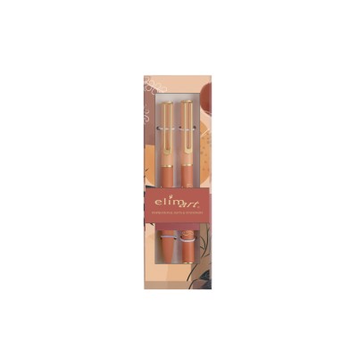 Gift Pen Set Give Thanks Orange w/Case