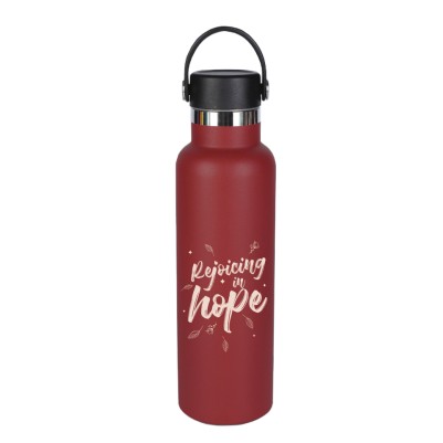 Thermos Bottle Rejoicing In Hope Red SS