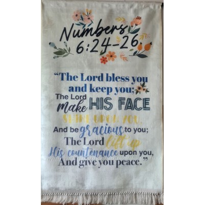 Tapestry Numbers 6:24 The Lord Bless You