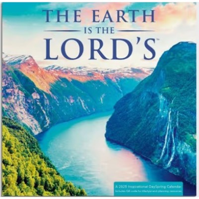 2025 Wall Calendar Earth Is The Lord's (07/24)