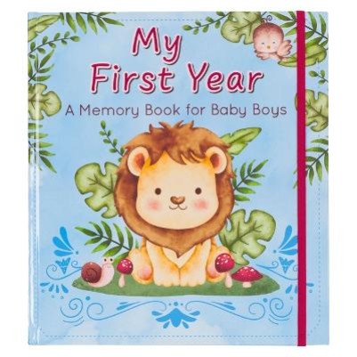 My First Year Memory Book For Baby Boys