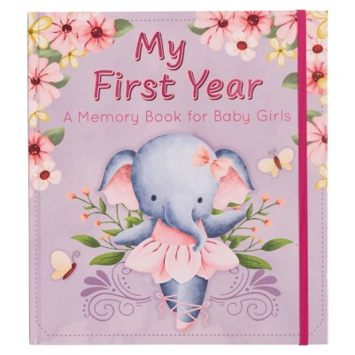 My First Year Memory Book For Baby Girls