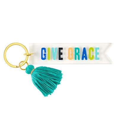 Keytag Give Grace Acrylic