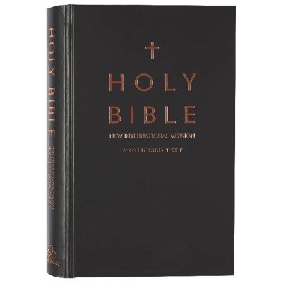NIV Slimline Bible Black Hardcover