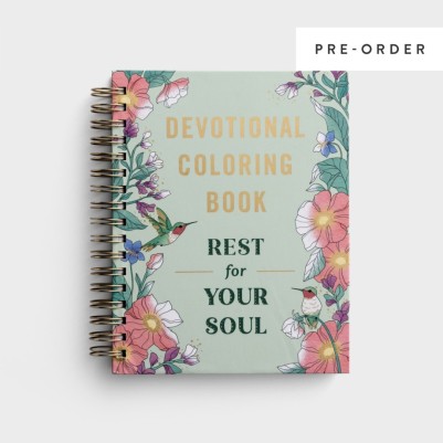 Rest For Your Soul Devotional Colouring Book (06/24)