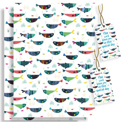 Wrapping Paper Fish (08/24)