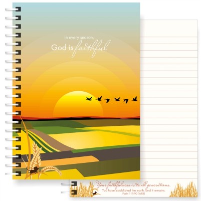 Notebook God Is Faithful A5 (06/24)