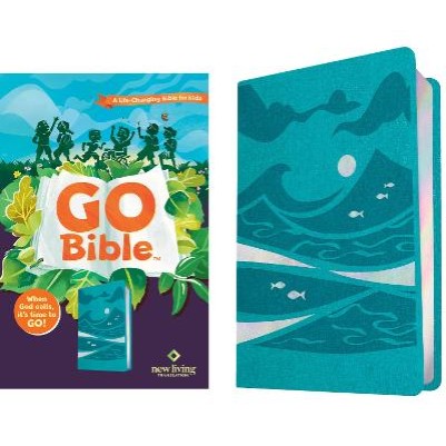 NLT Go Bible for Kids Teal Ocean (09/24)