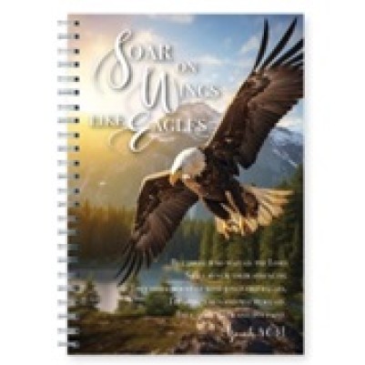 Journal Soar On  Wings Like Eagles Hardcover (08/24)