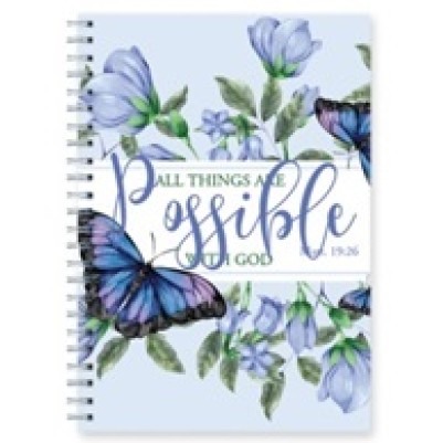 Journal All Things Are Possible Hardcover (08/24)