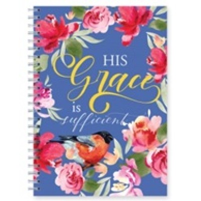 Journal His Grace Is Sufficient Hardcover (08/24)