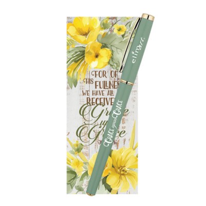 Gel Pen Grace Upon Grace w/Bookmark (08/24)