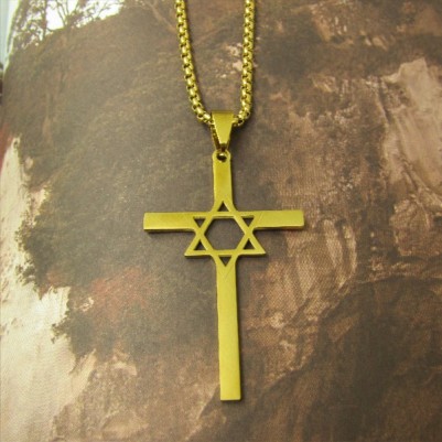 Necklace:Star of David Gold