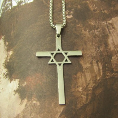 Necklace: Star of David Silver
