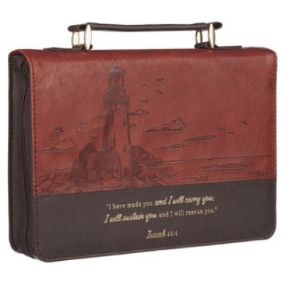 Bible case XL I Have Made You Twotone Brown