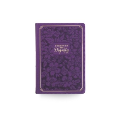 Journal Strength & Dignity Purple Rose