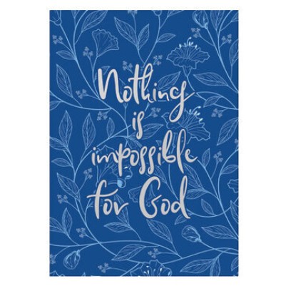 Journal Nothing is impossible