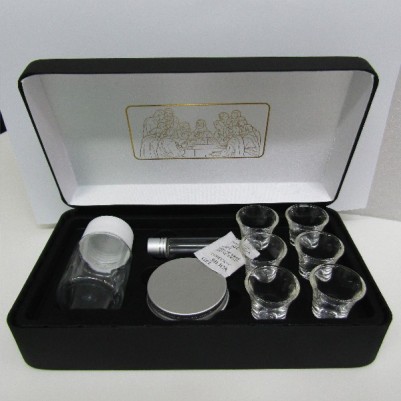 Portable Communion Set 6 Glass