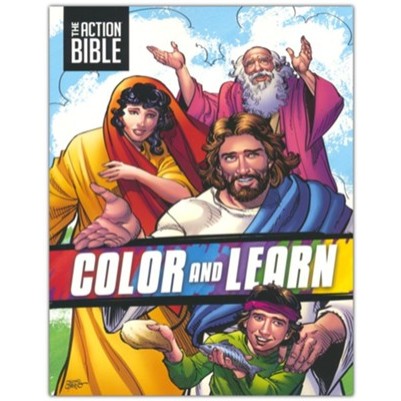 Action Bible Colour and Learn